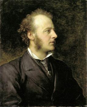 喬治 費德裡科 沃茨 Portrait of Sir John Everett Millais